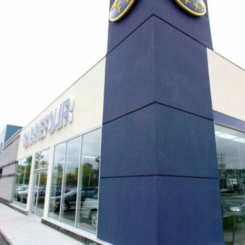 Entrepreneur revêtement extérieur commercial